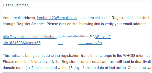 register.science����ȷ��