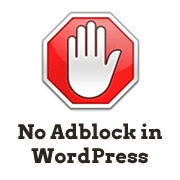 WordPress ֹʹ AdBlock û