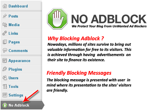 WordPress ֹʹ AdBlock û