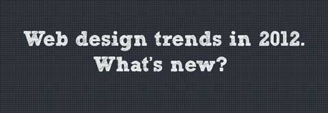 web design trends 