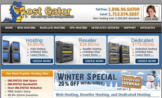 hostgator 